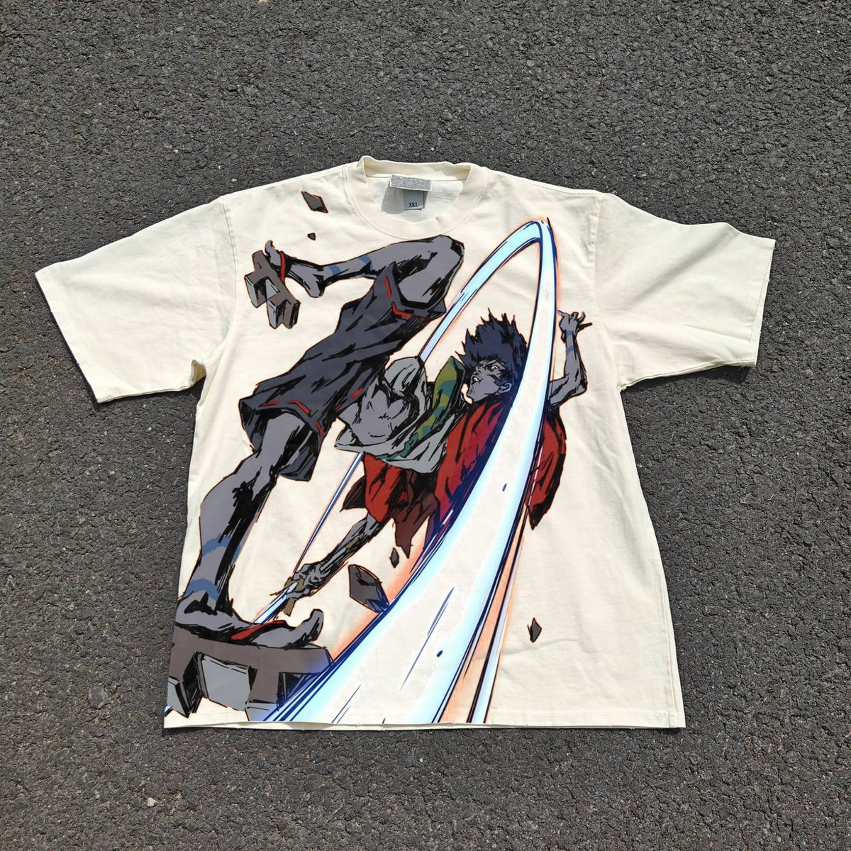 Mugen Sword Slash Oversized T-Shirt