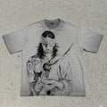 Musashi Blindfold Oversized Washed T-Shirt