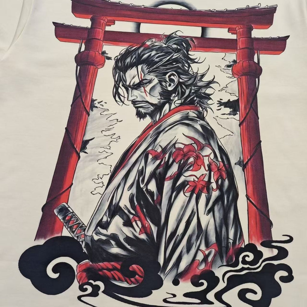 Musashi Oversized T-Shirt real photo close-up