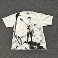 Naota Bass Wasteland Manga Oversized T-Shirt