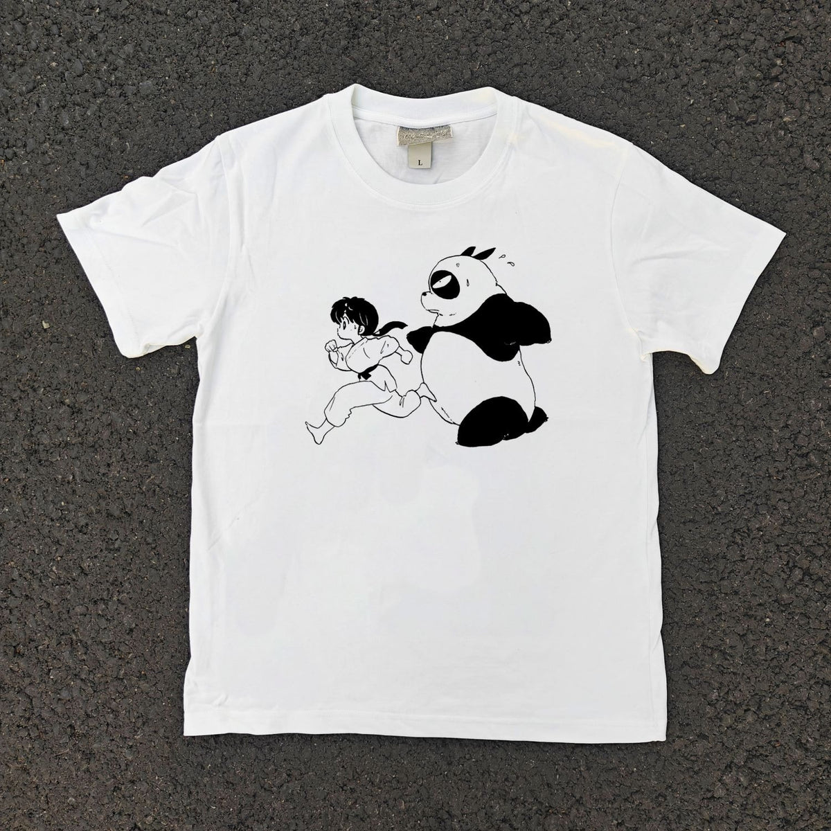 Ranma & Panda Chase T-Shirt