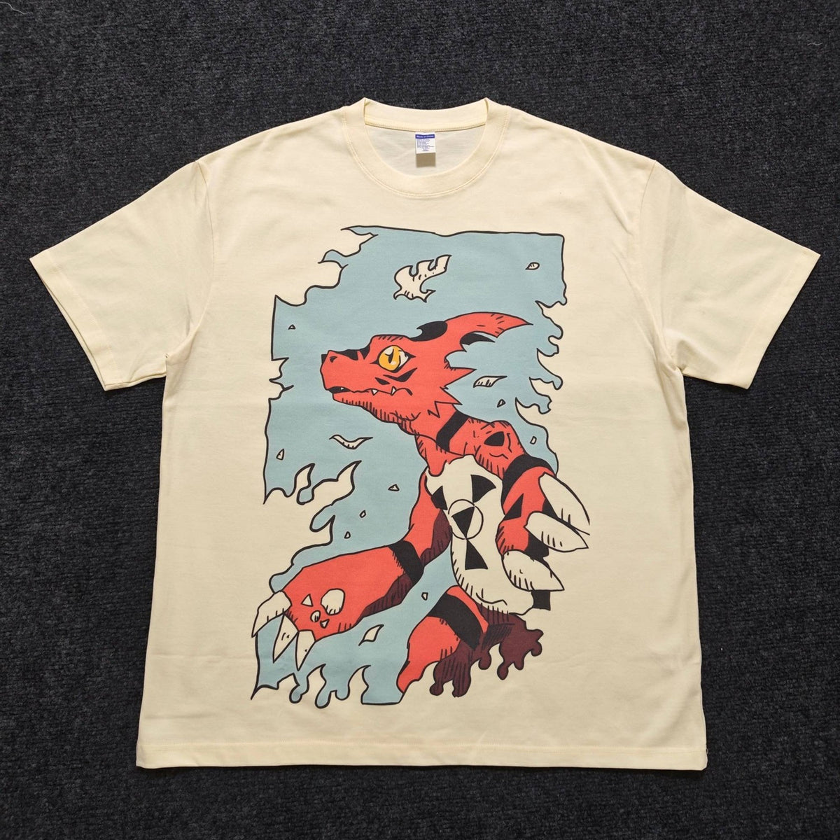 Real photo of the Guilmon Oversized T-Shirt
