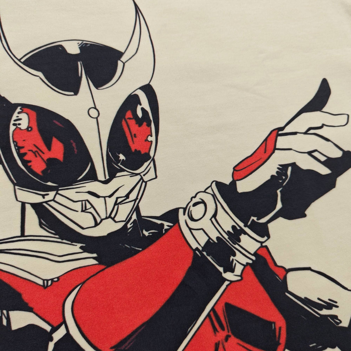 Real photo of the Rider Kuuga Oversized T-Shirt