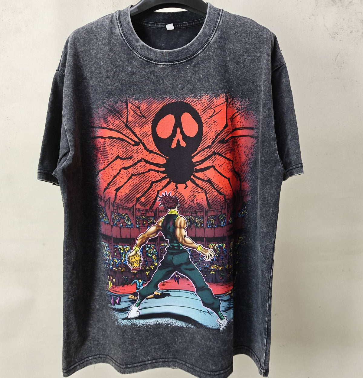 Real photo of the Hisoka vs Chrollo Washed T-Shirt