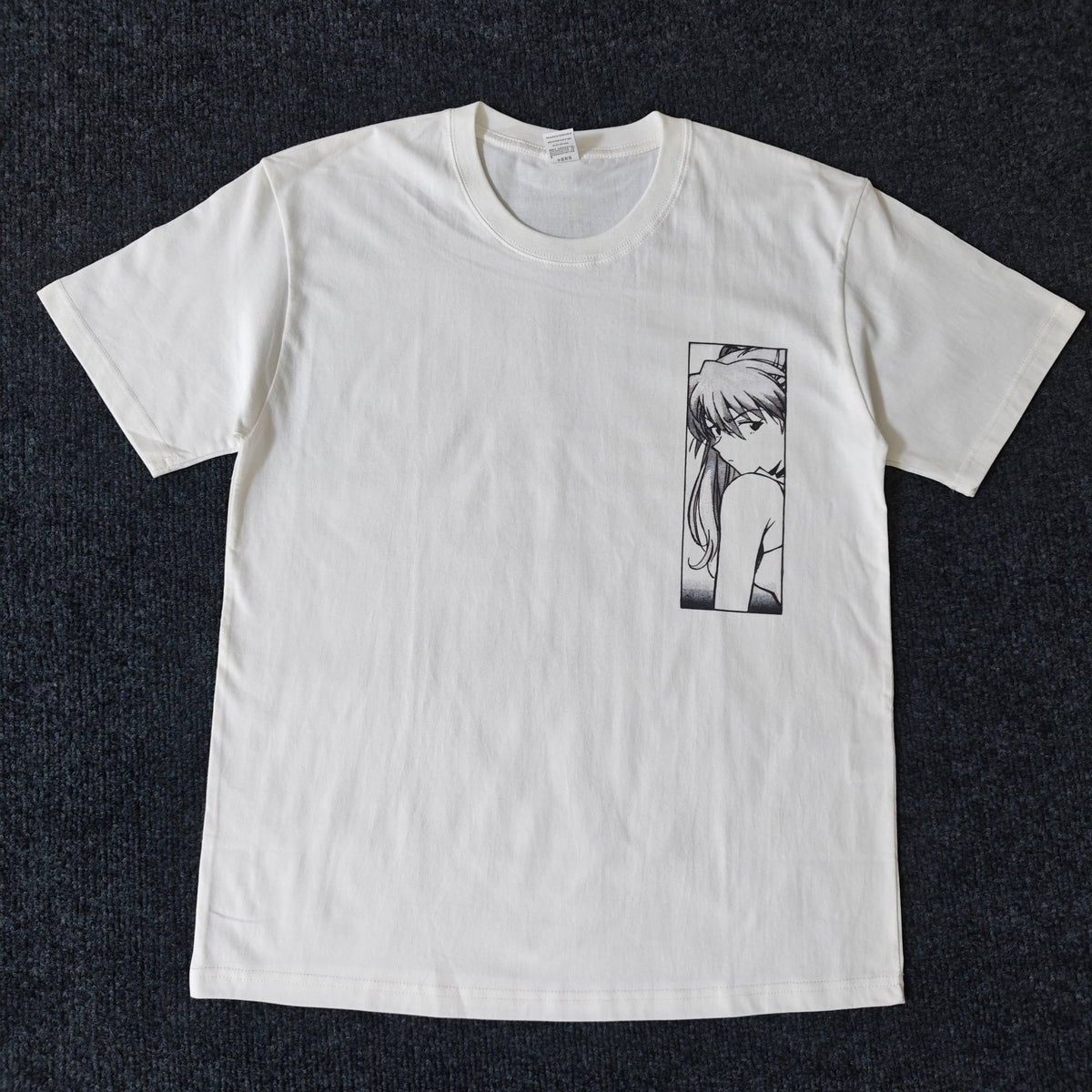 Real photo of the Eva Asuka Manga Panel Art T-Shirt