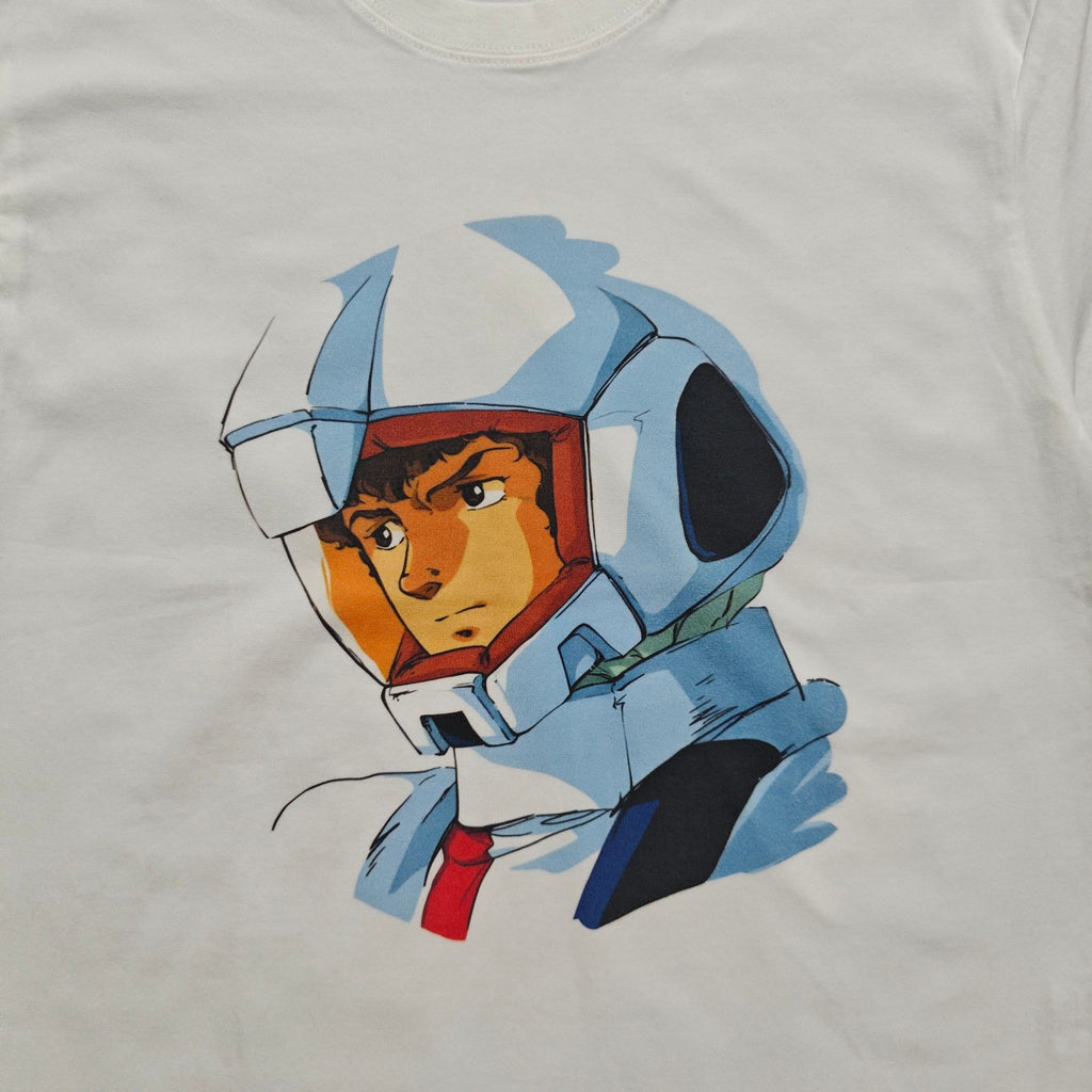 Real photo of the Mobile Suit Amuro Ray 90s Style Art T-Shirt