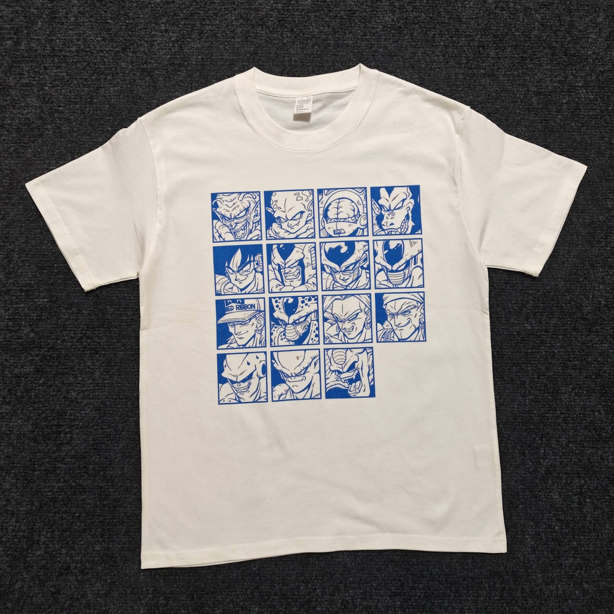 Real photo of the Classic Villains Grid T-Shirt