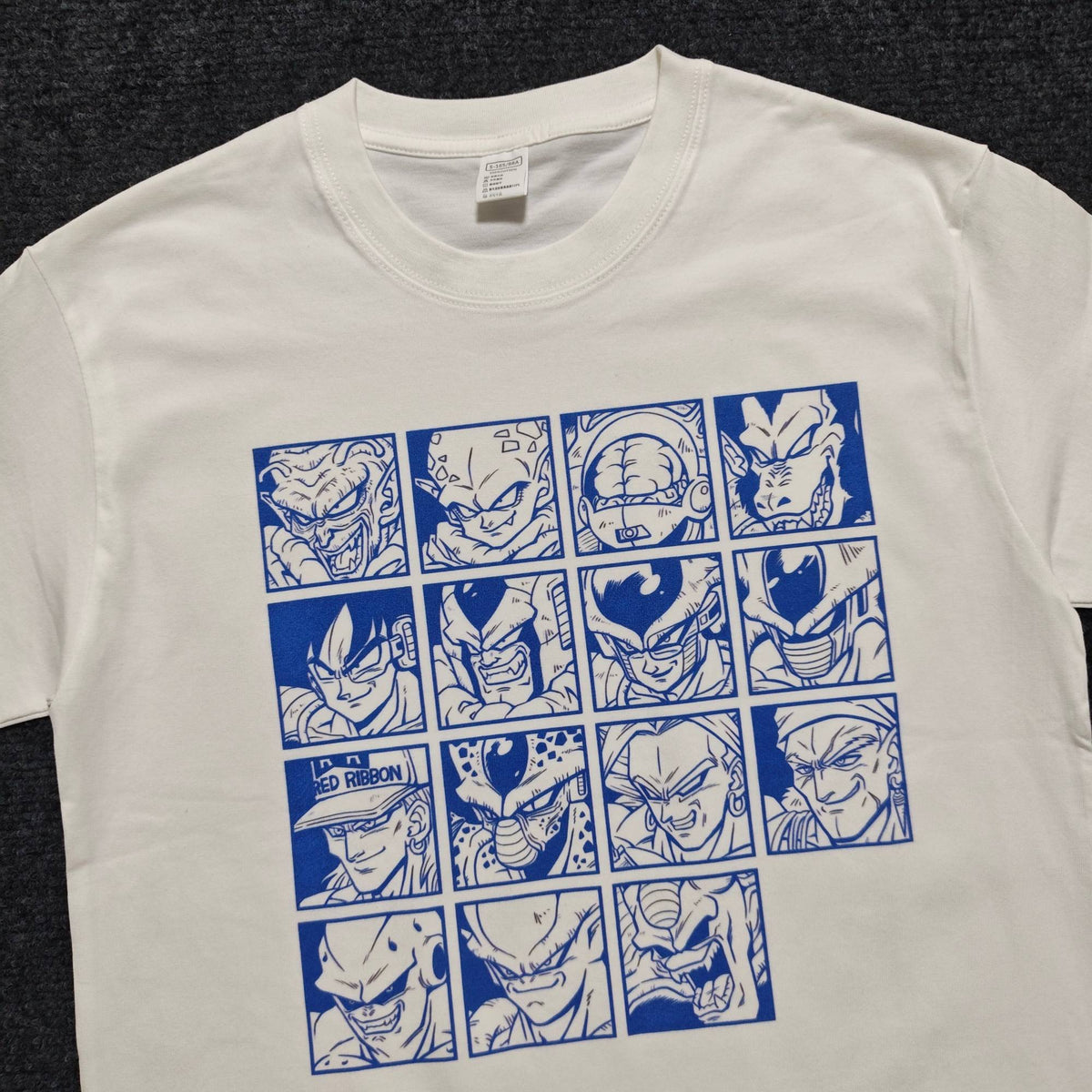 Real photo of the Classic Villains Grid T-Shirt