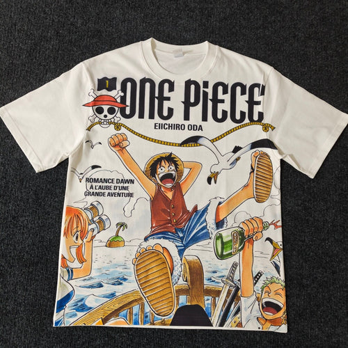 Real photo of the Luffy The Beginning Oversized T-Shirt