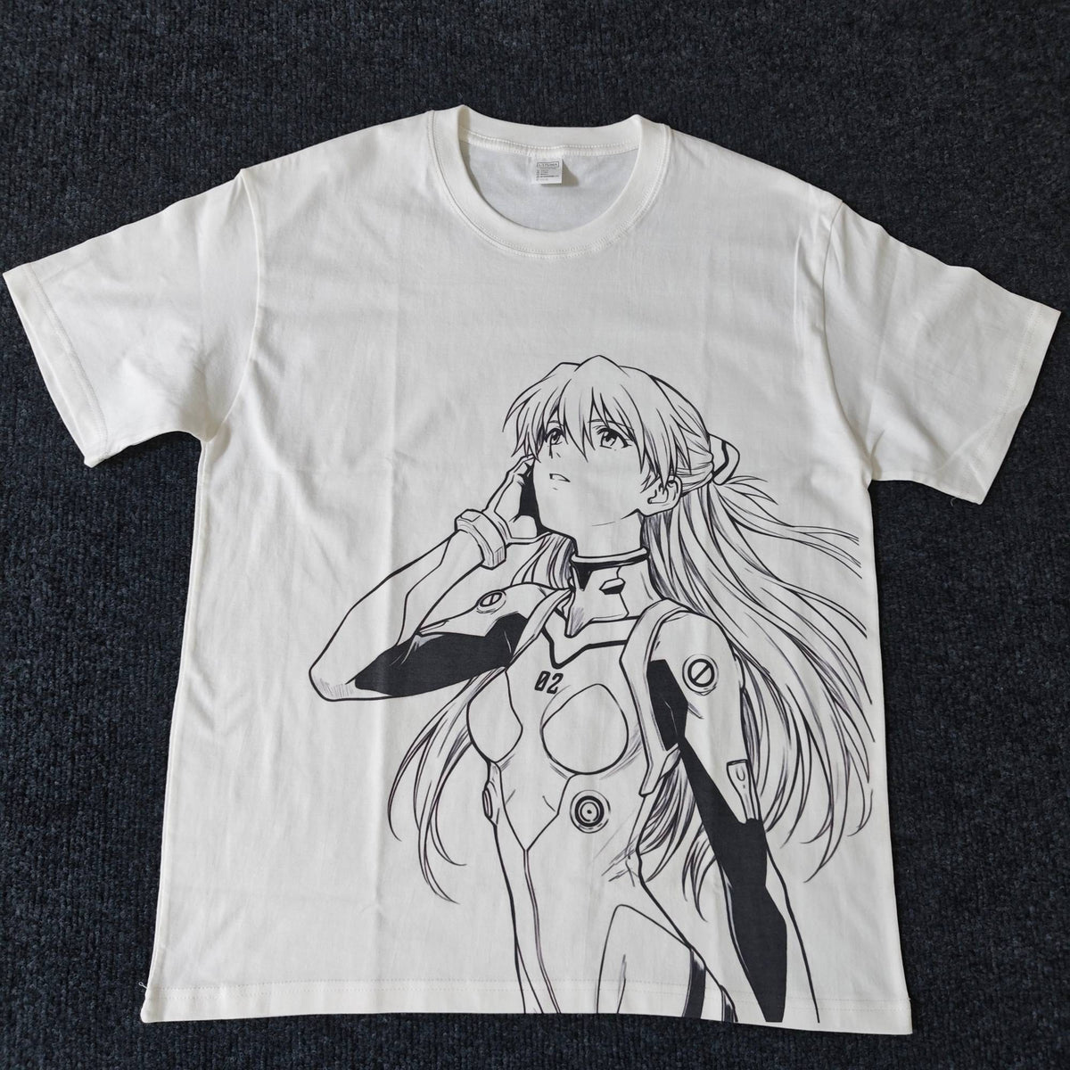 Real photo of the Soryu Asuka Sketch Art T-Shirt