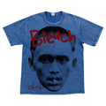Red Script Portrait Oversized Washed T-Shirt