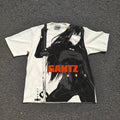 Reika Black Suit Katana Oversized T-Shirt