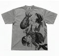 Reze Bomb Devil Oversized Washed T-Shirt, Vintage Wash