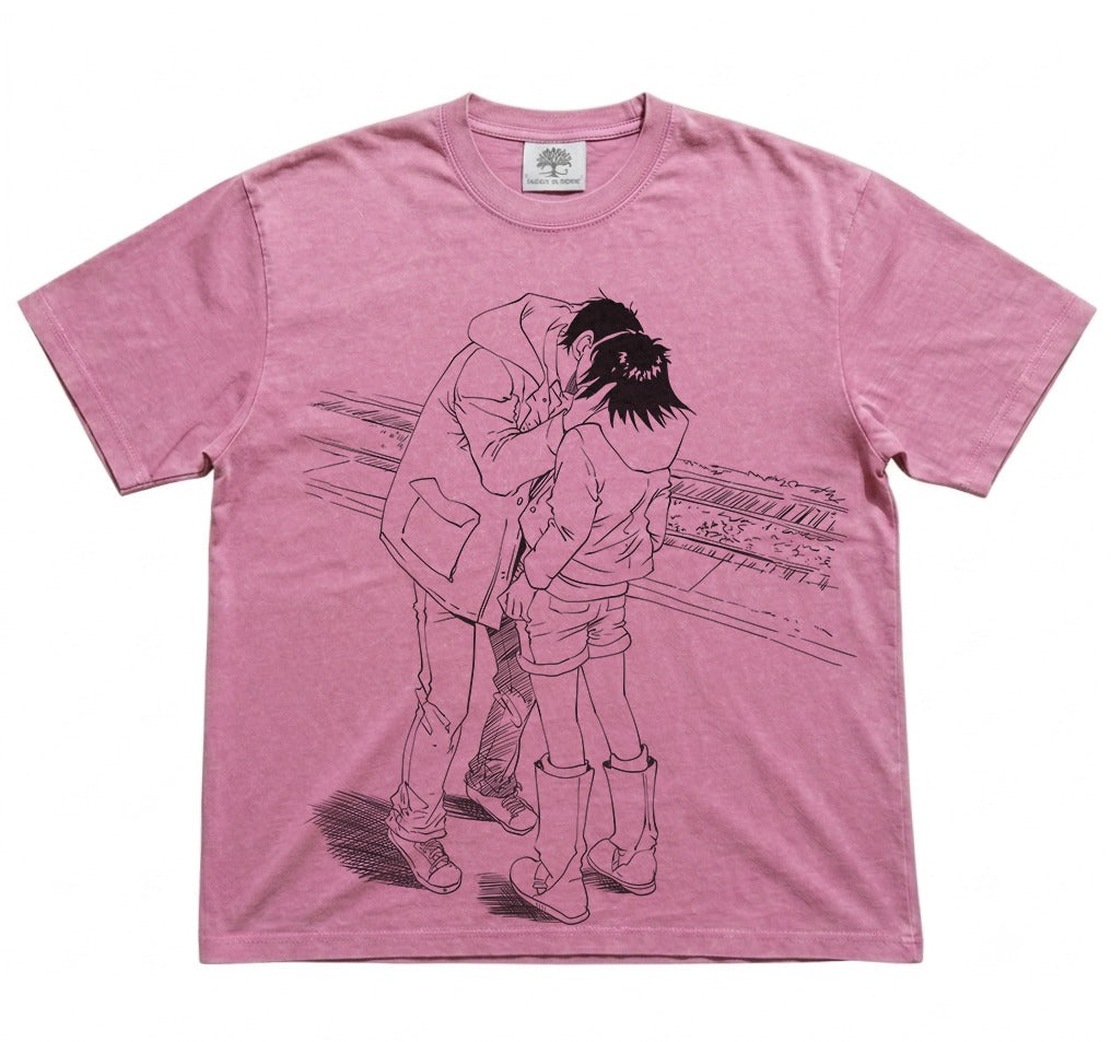Rikuo & Haru Oversized Washed T-Shirt
