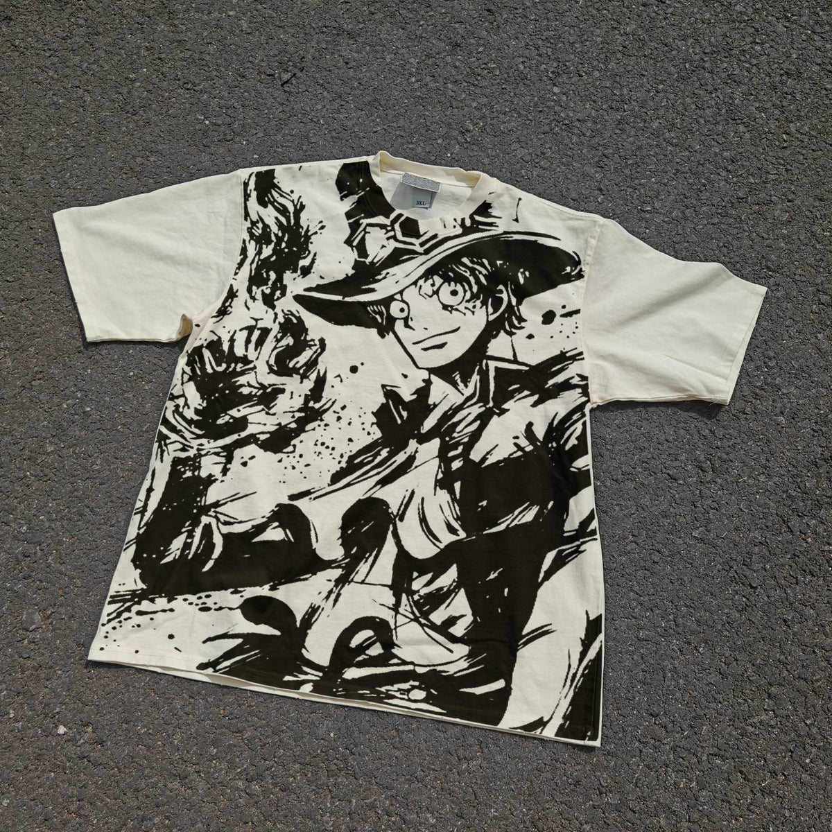 Sabo Ink Splash Oversized T-Shirt