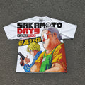 Sakamoto & Shin Hitman File Oversized T-Shirt