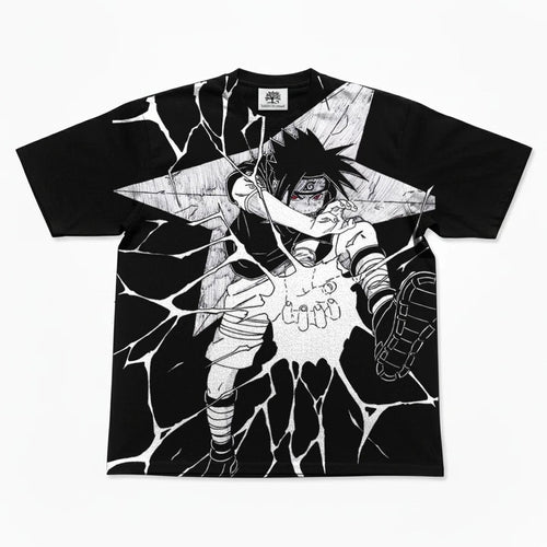 Sasuke Chidori Oversized T-Shirt