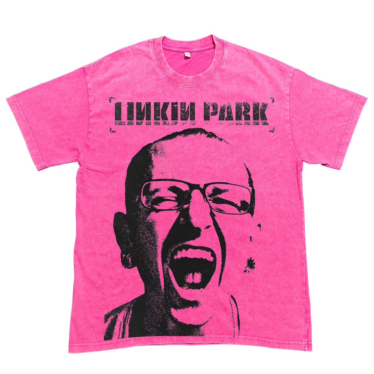 Scream Portrait Oversized Washed T-Shirt