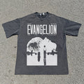 Shinji Final Scene Poster Oversized Washed T-Shirt