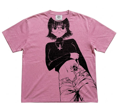 Shizuku #8 Spider Oversized Washed T-Shirt