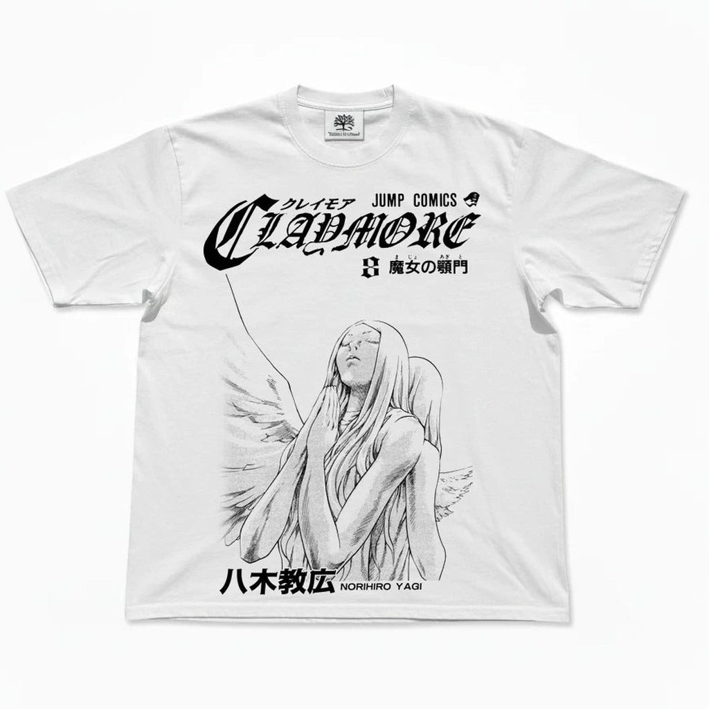 Silver-Eyed Witch Manga Cover Oversized T-Shirt