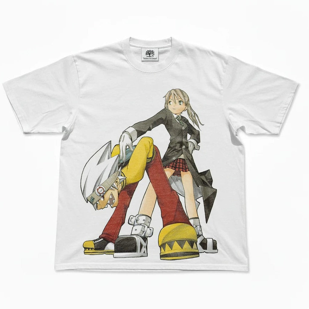 Soul Evans Maka 90s Art Oversized T-Shirt