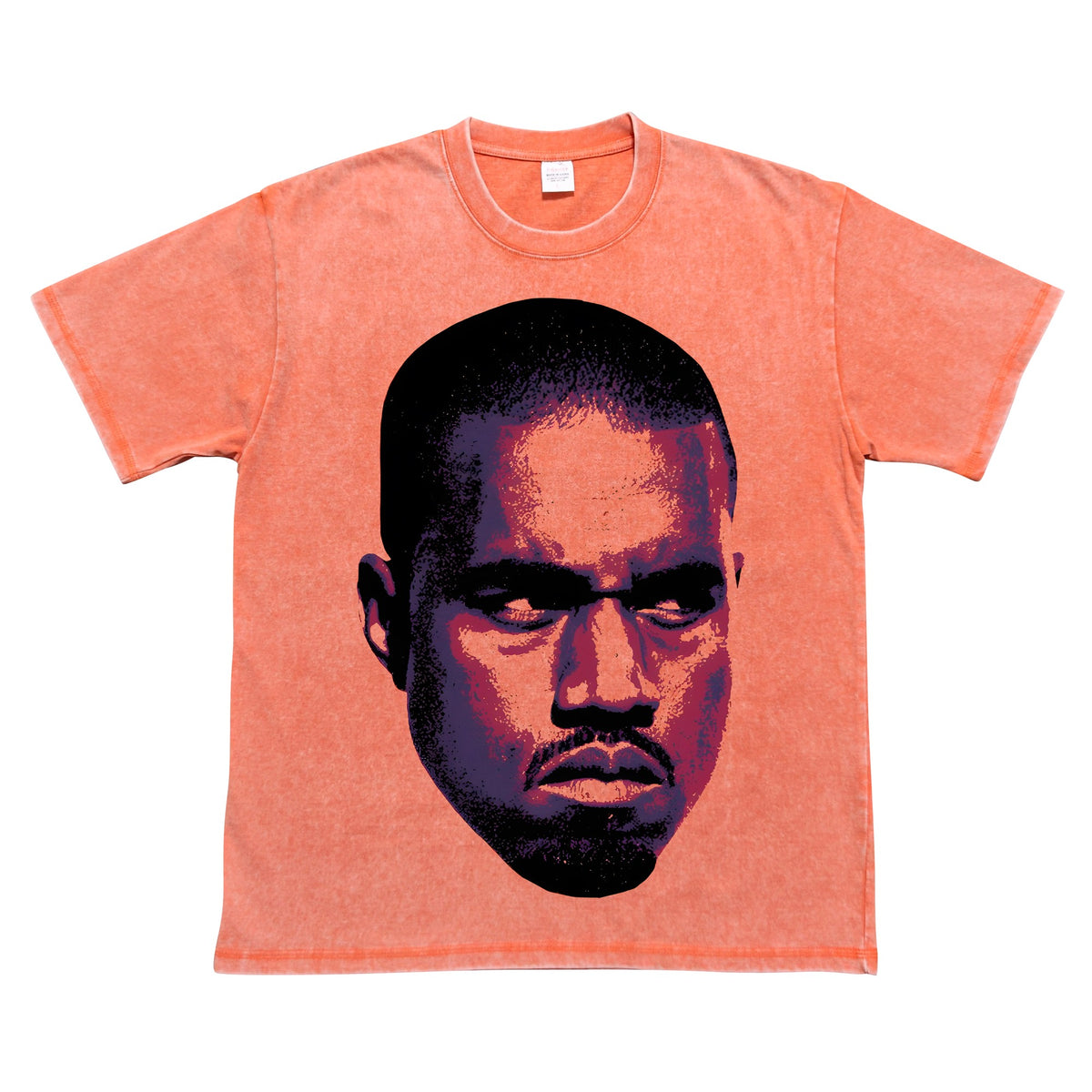 Stare Down Portrait Oversized Washed T-Shirt