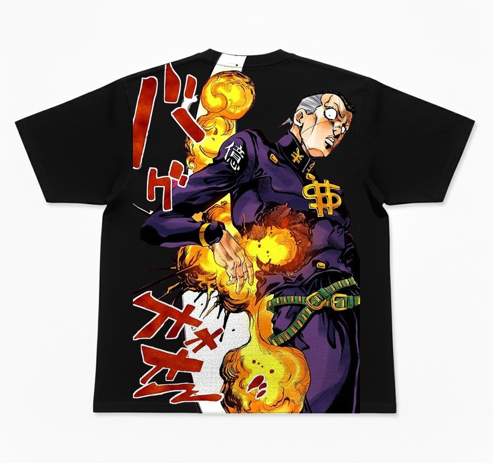 The Hand Double Sided Oversized T-Shirt back