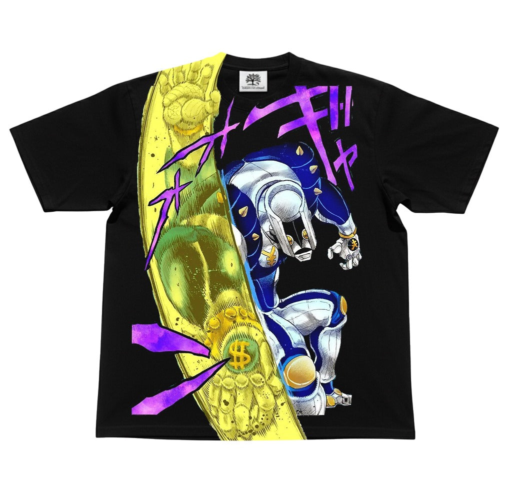 The Hand Double Sided Oversized T-Shirt front
