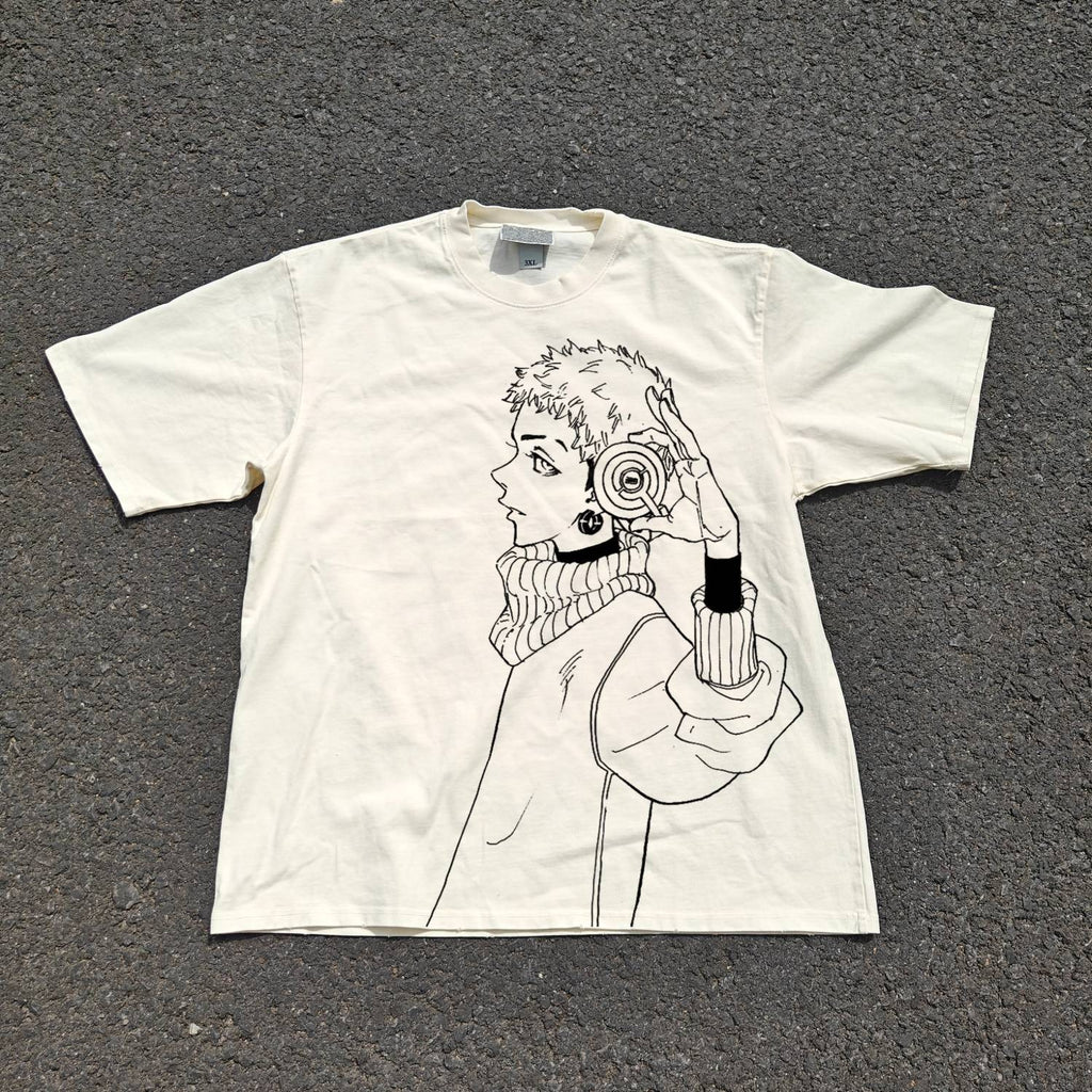 Toman First Gen Double Sided Oversized T-Shirt, front
