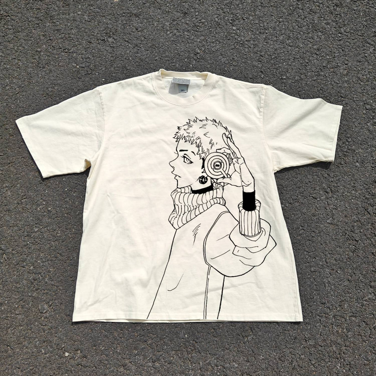 Toman First Gen Double Sided Oversized T-Shirt, front