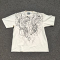 Twin Celestial Dragons Oversized T-Shirt
