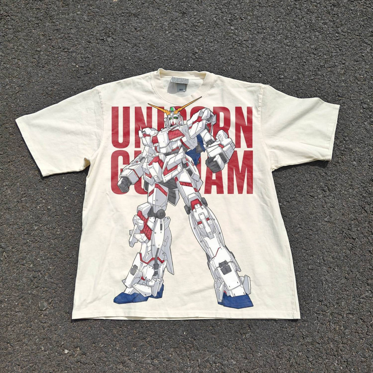 Unicorn Mobile Suit Oversized T-Shirt