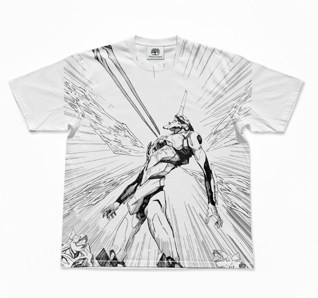 Unit-01 Manga Burst Oversized T-Shirt