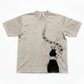 Yuki Tsukumo Cursed Tool Line Art Oversized Washed T-Shirt